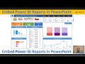 Embedd Power BI Dashboard in PowerPoint