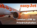 Trip Report I Easyjet (Economy) I Airbus A319 I London Gatwick to Friedrichshafen