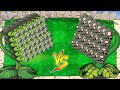 Threepeater Gatling Vs Giga Gargantuar Vs Dr Zomboss Plants Vs Zombies Battlez