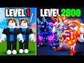 Noob To Max Level With EMPYREAN KITSUNE in Blox Fruits