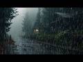 Gentle Night Rain to Sleep FAST - Rain Sounds for Sleeping - White Noise