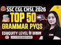 SSC Exams 2025-26 | Top 50 Error Detection SSC Exams 2025-26 | Error Detection by Ananya Mam