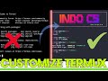 How to Change Termux Banner | Customize Termux | INDO CS