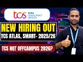 TCS Free Hiring 2025 \u0026 2026 batch | TCS Atlas \u0026 Smart Hiring | TCS NQT 2026 Offcampus ?