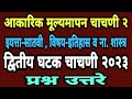 द्वितीय घटक चाचणी सातवी इतिहास| आकारिक घटक चाचणी 2 सातवी| Ghatak chachani 2 satvi itihas Class 7 7vi