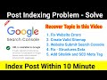 How to Index Blog Post in Google Search Console Advance Tutorial