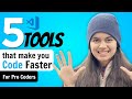 5 Tools that make you Code Faster | using VSCode Extensions