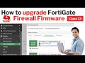 How to Upgrade Fortinet Firewall Firmware in Hindi - Class 13