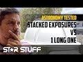 Astronomy Test - Stacked Short Subs vs 1 Long Exposure