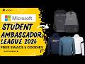 Microsoft Student Ambassador League 2026 || Free Swags \u0026 Goodies || Earn Cool Badges || Apply Now!!