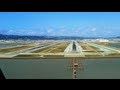 PilotsEYE.tv - A380 Landing KSFO San Francisco with SUBTITLES  | without commentary