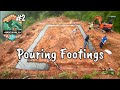 Pouring Concrete Footings | Building The Nantahala Retreat #2