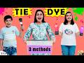 TIE AND DYE | Ep 333 | Summer Vacations Special | Colorful Family Activity | Aayu and Pihu Show
