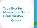 Top 6 Best Test Management Tools Updated 2022