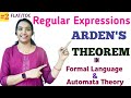 JNTUH R18 Formal language and Automata Theory || Ardens Theorem || Regular Expression || TOC || @Ram