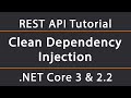 Dependency injection and clean service registration | ASP.NET 5 REST API Tutorial 3