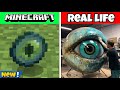 Minecraft Superior Mobs and Characters vs Real Life!
