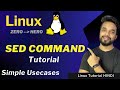 Linux SED Command | SED Tutorial in Hindi | Linux for Beginners #6