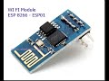 WIFI module ESP8266 - AT commands \u0026 sending Data to WebBrowser