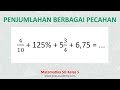 Penjumlahan Berbagai Pecahan –Matematika SD Kelas 5 – Penjumlahan Pecahan – Pras Academy (4/4)