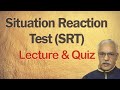 Situation Reaction Test in ISSB | SRT | Quiz,  PDF Latest Situations