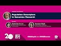 Population Descriptors in Genomics Research - Vence Bonham