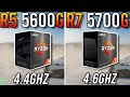 Ryzen 5 5600G vs Ryzen 7 5700G - RTX 3070