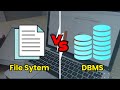 Lecture 1 | File System Vs. DBMS | Database Management system | Sujal Mane