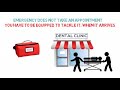 one zoe medical emergency first aid kit for dental clinics