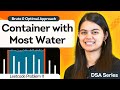 Container with Most Water Problem | Brute \u0026 Optimal Solution | Two Pointer Approach - Leetcode 11