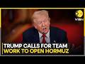 US-Iran War: Trump Urges Naval Coalition As Iran Says Hormuz Closed | WION