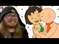 CAILLOU THE GROWNUP GOES ON A DATE REACTION!