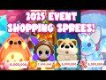 2025 Shopping Sprees! | Cherry Blossom, Summer, Halloween, and Christmas | Adopt Me Event | Riivv3r