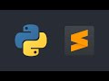 HOW TO WRITE YOUR FIRST PYTHON CODE USING SUBLIME TEXT EDITOR || Sublime Text 3 and Python in 2021