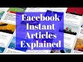 What Is Facebook Instant Articles