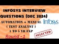 I PASSED Infosys Interview with Selenium and JAVA Automation