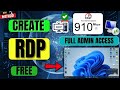 Free RDP with 24:7 Uptime | Admin Premium RDP | High Speed Window RDP | 100% Working ✅