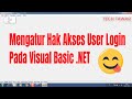 VB .NET - Cara Setting Hak Akses User Login