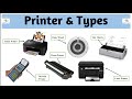 Printer Meaning and Types? Full Explanation (Hindi) | Student Notes |