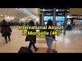 International Airport in Mongolia (4K)
