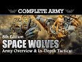 SPACE WOLVES Army Overview \u0026 In-Depth Tactica 2000pts Warhammer 40K 8th Edition
