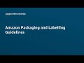 Packaging and labelling Guidelines  | Seller University | Amazon India