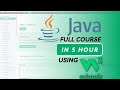 Java Full Course in 5 Hours using W3Schools | W3Schools Java Tutorial