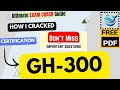 How I CRACKED GH-300 Exam in Just 6 Hours | GitHub Copilot | Important Topics \u0026 Tips | PDF