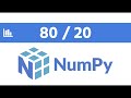 80/20 NumPy—NumPy for Data Science