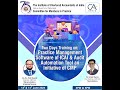 Two Days Training on Practice Management Software of ICAI \u0026 Audit Automation Tool
