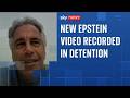 Jeffrey Epstein recorded video message for two women while in detention