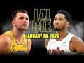 Los Angeles Lakers vs Cleveland Cavaliers Full Game Highlights – January 28, 2026 | NBA Season