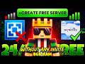 How To Make Free Minecraft Server 24x7 | Best Free 24/7 Minecraft Hosting😯