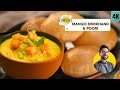 How to make perfect Mango Shrikhand | Mango Shrikhand \u0026 Poori | Amrakhand | Puri Aamras | Chef Ra...